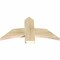 Ekena Millwork Bellingham Rough Sawn Timber Gable Bracket, Douglas Fir, 36"W x 19"H x 2"D x 6"F, 13/12 Pitch GBW036X19X0206BEL00RDF - alternate 4